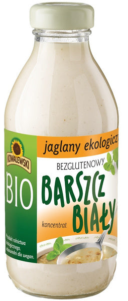 Barszcz biały jaglany bezglutenowy koncentrat 320 ml - Kowalewski (EKO)
