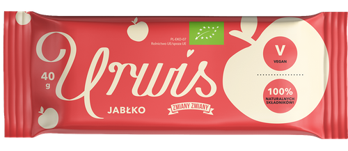 Baton bakaliowy z jabłkiem urwis bezglutenowy 40 g - Zmiany Zmiany (EKO)