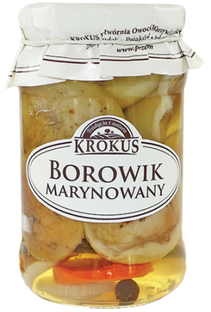 Borowik szlachetny marynowany bezglutenowy 360 g - Krokus
