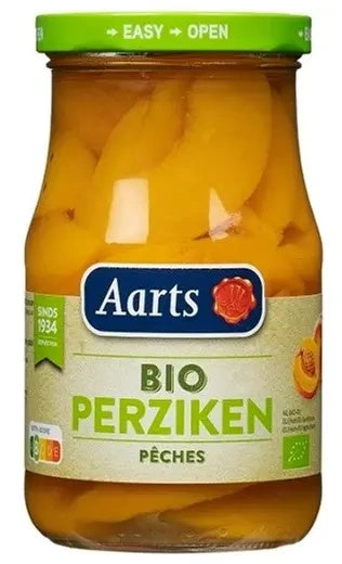 Brzoskwinie plastry w lekkim syropie 350 g (190 g) - Aarts (EKO)