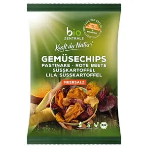 Chipsy warzywne solone bezglutenowe 90 g - Bio Zentrale (EKO)