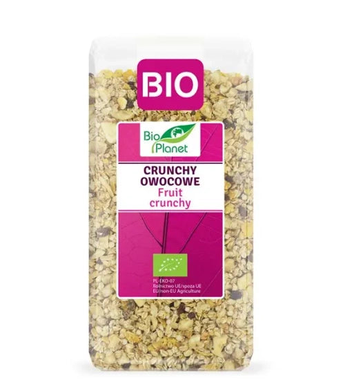 Crunchy owocowe 250 g - Bio Planet (EKO)