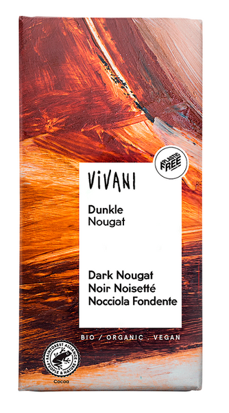 Czekolada gorzka nugatowa 100 g - Vivani (EKO)