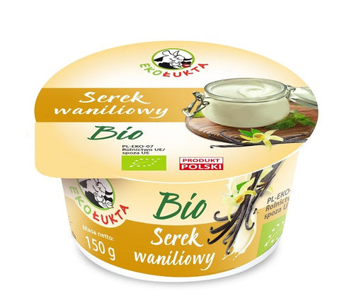 Ekologiczny serek waniliowy 150 g - Eko Łukta (EKO)
