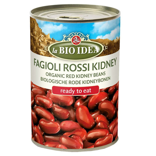 Fasolka konserwowa czerwona kidney w zalewie 400 g (240 g) - La Bio Idea (EKO)