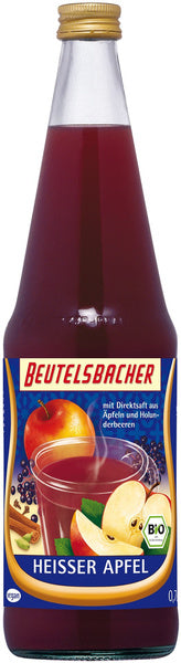 Grzaniec bezalkoholowy jabłko czarny bez 700 ml - Beutelsbacher (EKO)