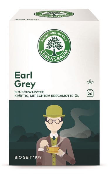 Herbata czarna earl grey ekspresowa 20 szt. 40 g - Lebensbaum (EKO)