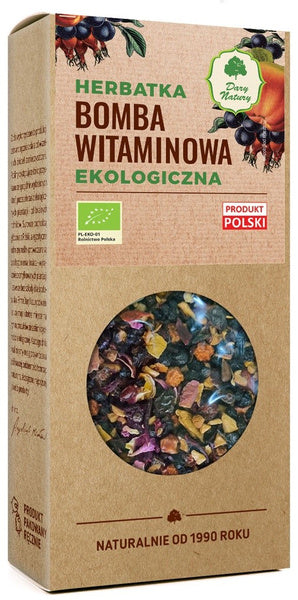 Herbatka bomba witaminowa 100 g - Dary Natury (EKO)