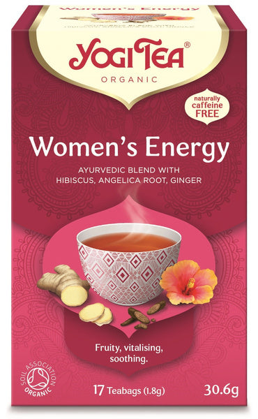 Herbatka dla kobiet energia women's energy 17 szt. 30,6 g - Yogi Tea (EKO)