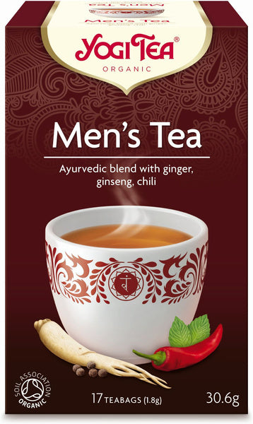 Herbatka dla mężczyzn men's tea 17 szt. 30,6 g - Yogi Tea (EKO)