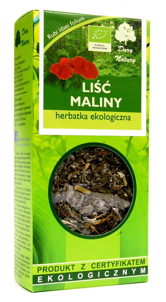 Herbatka liść maliny 25 g - Dary Natury (EKO)