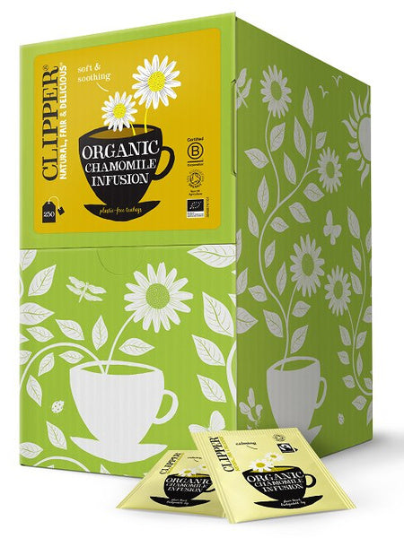 Herbatka rumiankowa fair trade 250 szt. 375 g - Clipper (EKO)