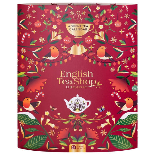 Kalendarz adwentowy zeszyt (herbaty i herbatki) (24 x 1,8 g) 43,25 g - English Tea Shop (EKO)