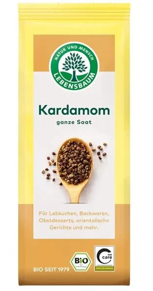 Kardamon ziarno 50 g - Lebensbaum (EKO)