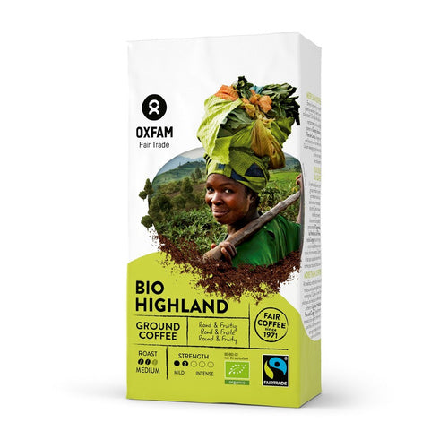Kawa mielona arabica / robusta wysokogórska fair trade 250 g - Oxfam (EKO)