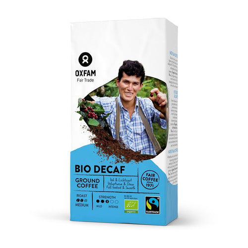 Kawa mielona bezkofeinowa arabica / robusta fair trade 250 g - Oxfam (EKO)