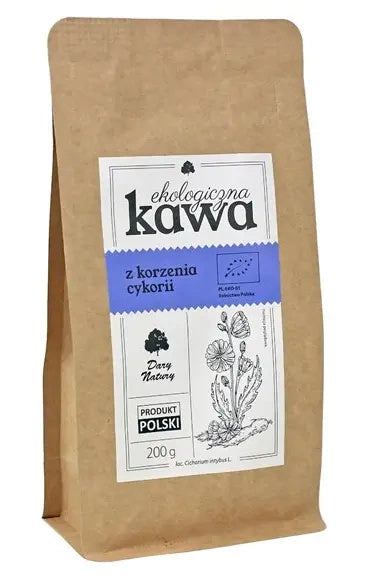 Kawa z korzenia cykorii 200 g - Dary Natury (EKO)