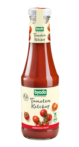 Ketchup łagodny bezglutenowy 500 ml - Byodo (EKO)