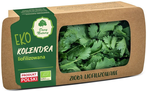 Kolendra liofilizowana bezglutenowa 5 g - Dary Natury (EKO)
