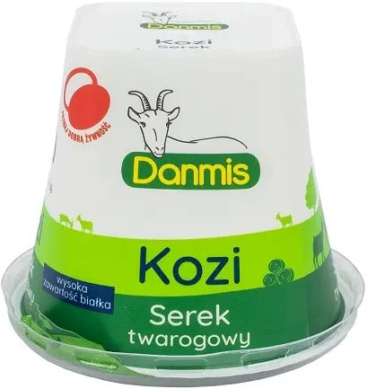 Kozi ser twarogowy piramidka 125 g - Danmis