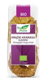 Krążki ananasa suszone 100 g - Bio Planet (EKO)