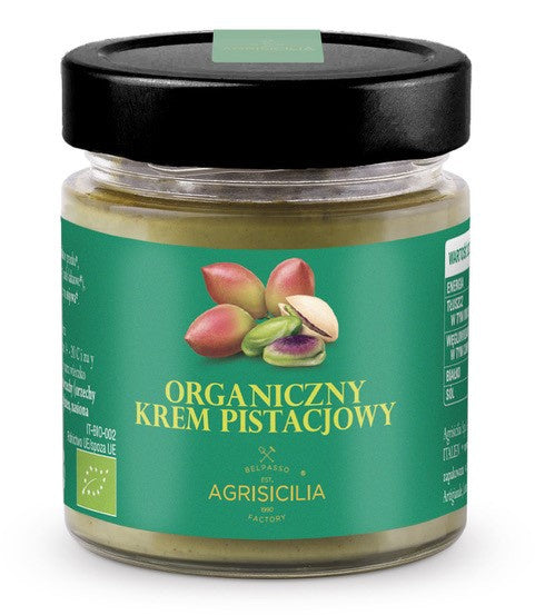 Krem pistacjowy 45 % 200 g - Agrisicilia (EKO)