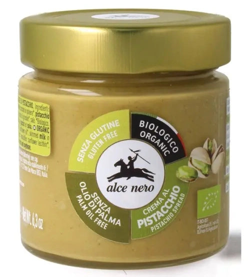 Krem pistacjowy bezglutenowy 180 g - Alce Nero (EKO)