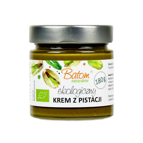 Krem pistacjowy z pistacji 100 % 180 g - Batom (EKO)