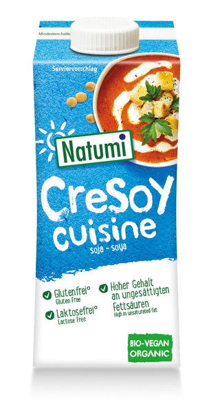 Krem sojowy do gotowania i pieczenia zagęszczony produkt bezglutenowy 200 ml - Natumi (EKO)