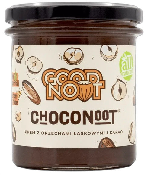 Krem z orzechów laskowych i kakao 350 g - Good Noot