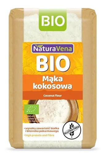 Mąka kokosowa 500 g - Naturavena (EKO)