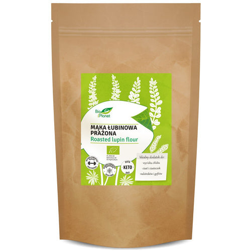 Mąka łubinowa prażona 500 g - Bio Planet (EKO)