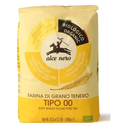 Mąka pszenna typ 0 do słodkich wypieków 1 kg - Alce Nero (EKO)