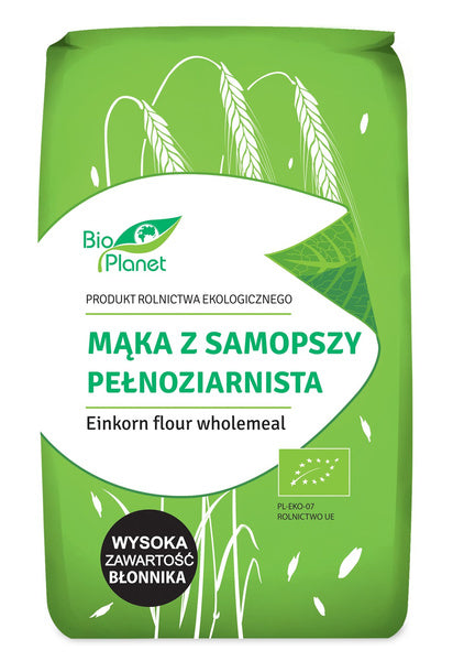 Mąka z samopszy pełnoziarnista 500 g - Bio Planet (EKO)