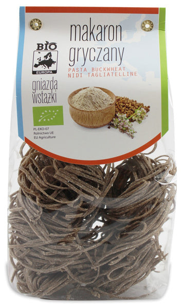 Makaron gniazda wstążki gryczany 250 g - Bio Planet (EKO)