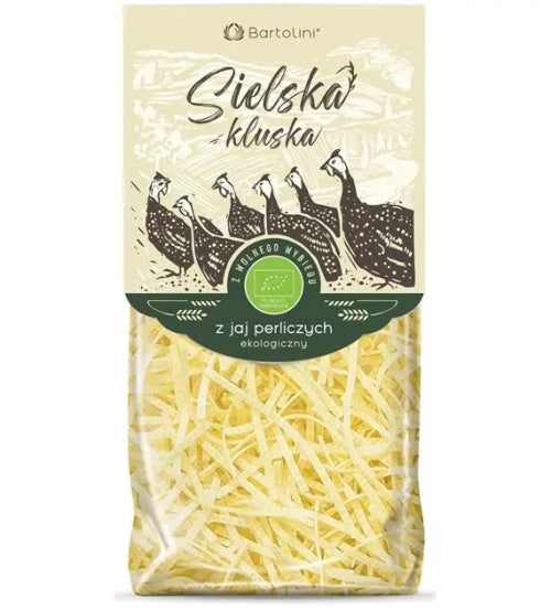 Makaron krajanka z jaj perliczych 250 g - Bartolini (EKO)