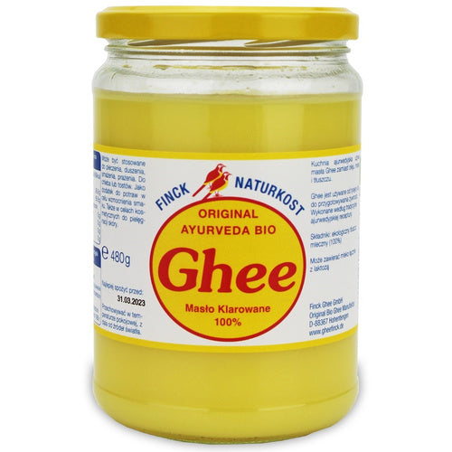 Masło klarowane ghee 480 g - Finck Naturkost (EKO)