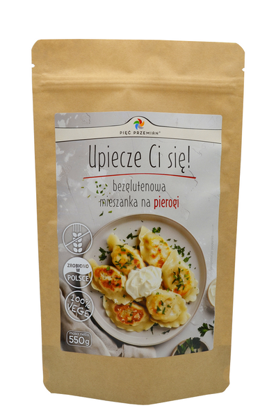 Mieszanka na pierogi bezglutenowa 550 g - Pięć Przemian