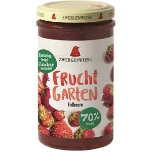 Mus truskawkowy 70 % bezglutenowy 225 g - Zwergenwiese (EKO)