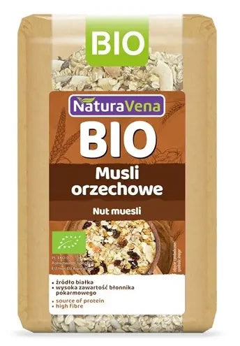 Musli orzechowe 300 g - Naturavena (EKO)