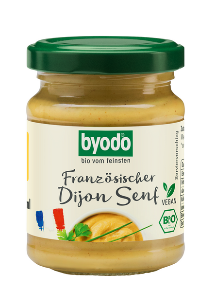 Musztarda dijon bezglutenowa 125 ml - Byodo (EKO)