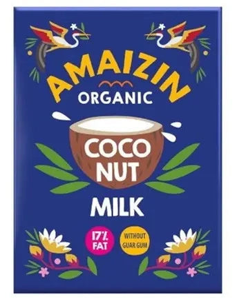 Napój kokosowy bez gumy guar 17 % 500 ml - Amaizin (EKO)