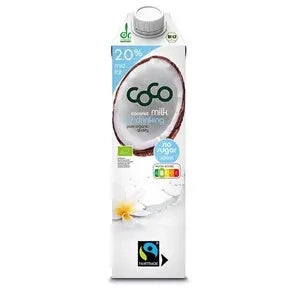 Napój kokosowy coconut milk do picia 2 % bez dodatku cukru fair trade 1 l - COCO (EKO)