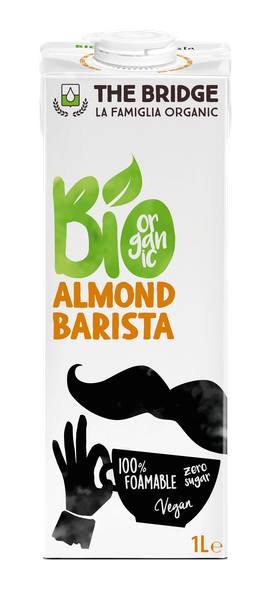 Napój migdałowy barista bezglutenowy 1 l - The Bridge (EKO)