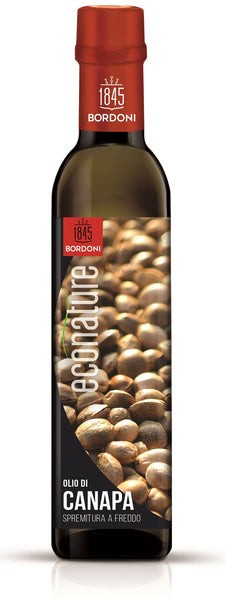 Olej konopny tłoczony na zimno 250 ml - Bordoni (EKO)