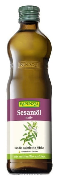 Olej sezamowy tłoczony na zimno 500 ml - Rapunzel (EKO)