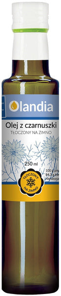 Olej z czarnuszki tłoczony na zimno 250 ml - Olandia