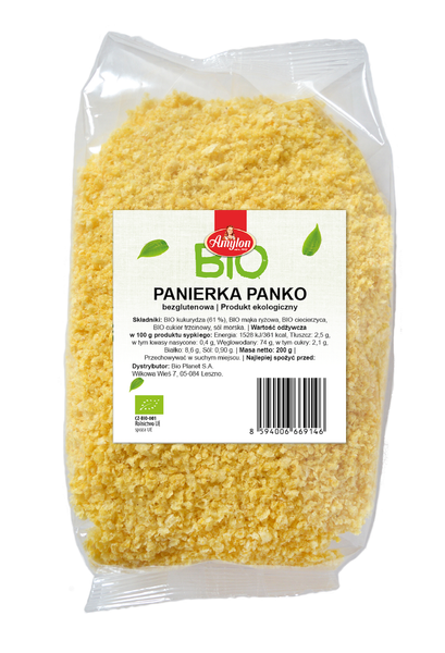 Panierka panko bezglutenowa 200 g - Amylon (EKO)