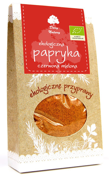 Papryka słodka mielona 50 g - Dary Natury (EKO)