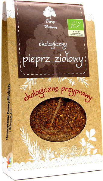 Pieprz ziołowy 60 g - Dary Natury (EKO)